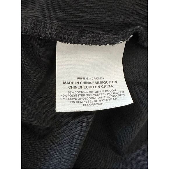 Nike Women’s Black Just Do It Print Slim Fit V-Neck‎ T-Shirt Size Medium - Picture 5 of 6